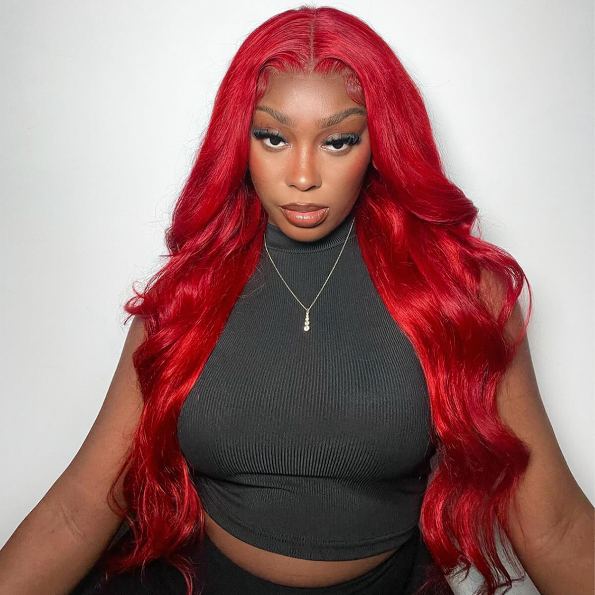Upgrade 6×5 Pre-cut Hd Lace Wig Red Wear & Go Glueless Wig 180% Density Pre-plucked