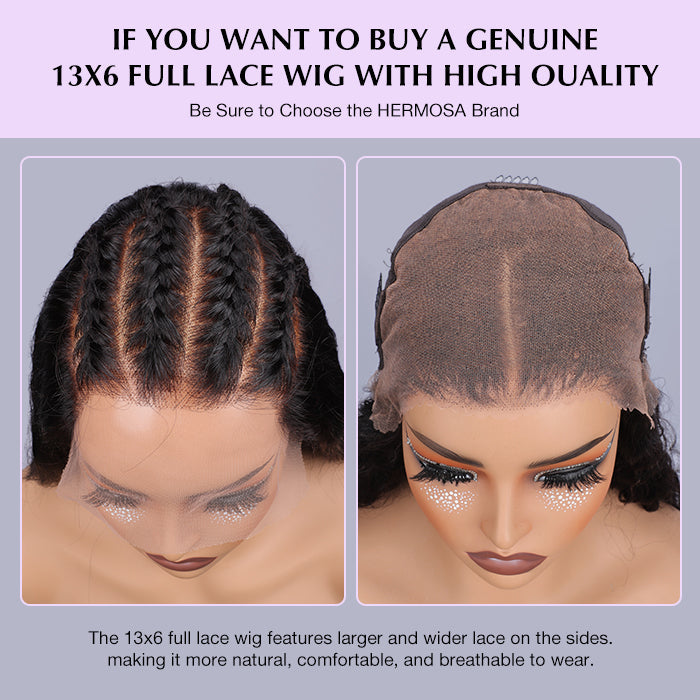 Atikual 300% Density Ombre 99J Burgundy Curly Wigs Super Double Drawn Virgin Human Hair HD Transparent Lace Front Wigs Salon-Quality