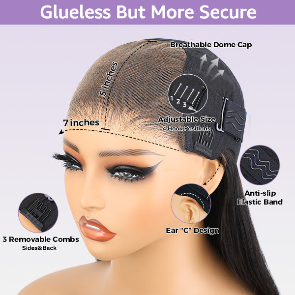 Atikual HAIR Ash Blonde Honey Highlight Color Body Wave Pre-Cut 7x5 Lace Wig Pre Plucked Wear Go Glueless Wig Human Hair