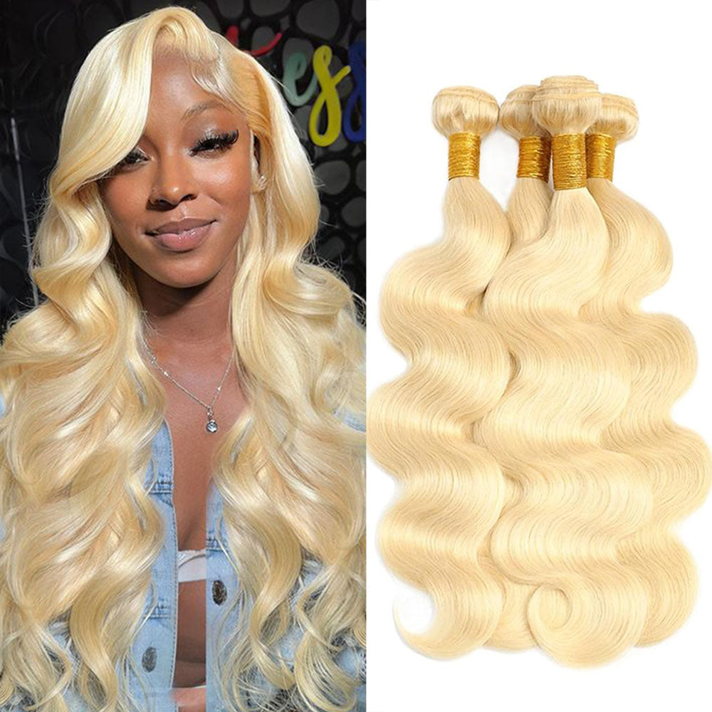 Atikual Hair 613 Body Wave 4 Bundles Brazilian Hair Unprocessed Human Raw Mink Hair Bundles 100% virgin Human hair Weave