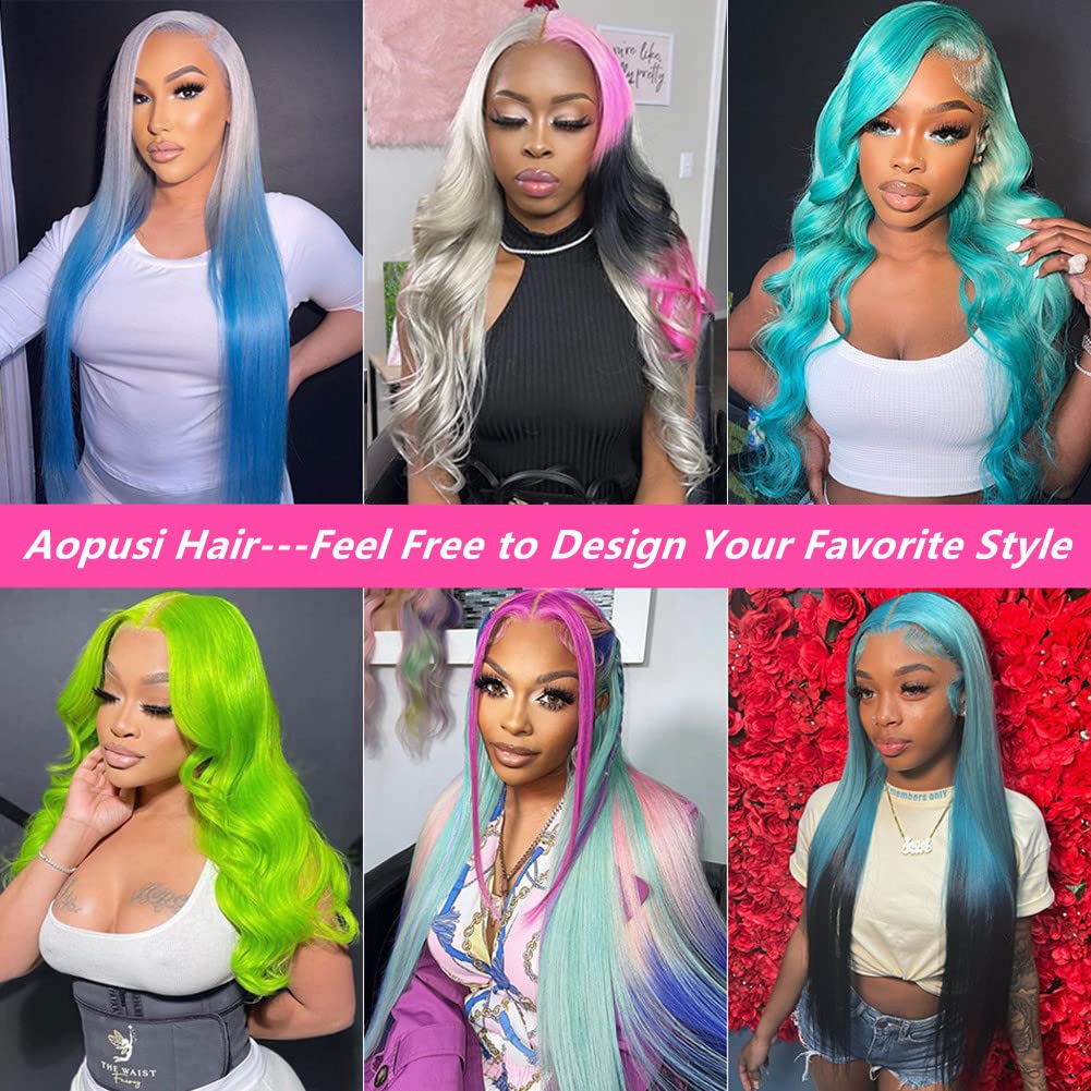 Atikual Hair Brazilian Blonde Bundle Hair With 13x4 Lace Frontal 613 Color Blonde Body Wave 3 Bundles with Frontal Human Hair