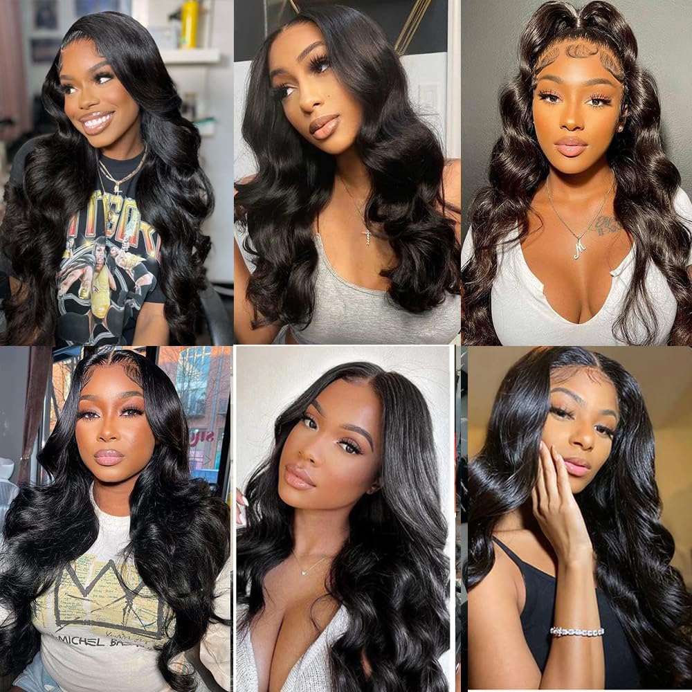 Atikual Brazilian Body Wave Hair 3 Bundles With 4x4 Lace Closure High Quality Brazilian Virgin Hair Human Hair Bundles With Closure
