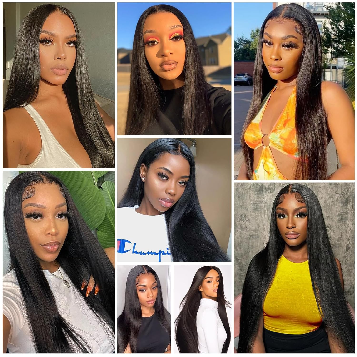 Atikual Hair Brazilian Straight Human Hair 3 Bundles With 4x4 Lace Closure Mink Brazilian Virgin Hair Straight With Closure