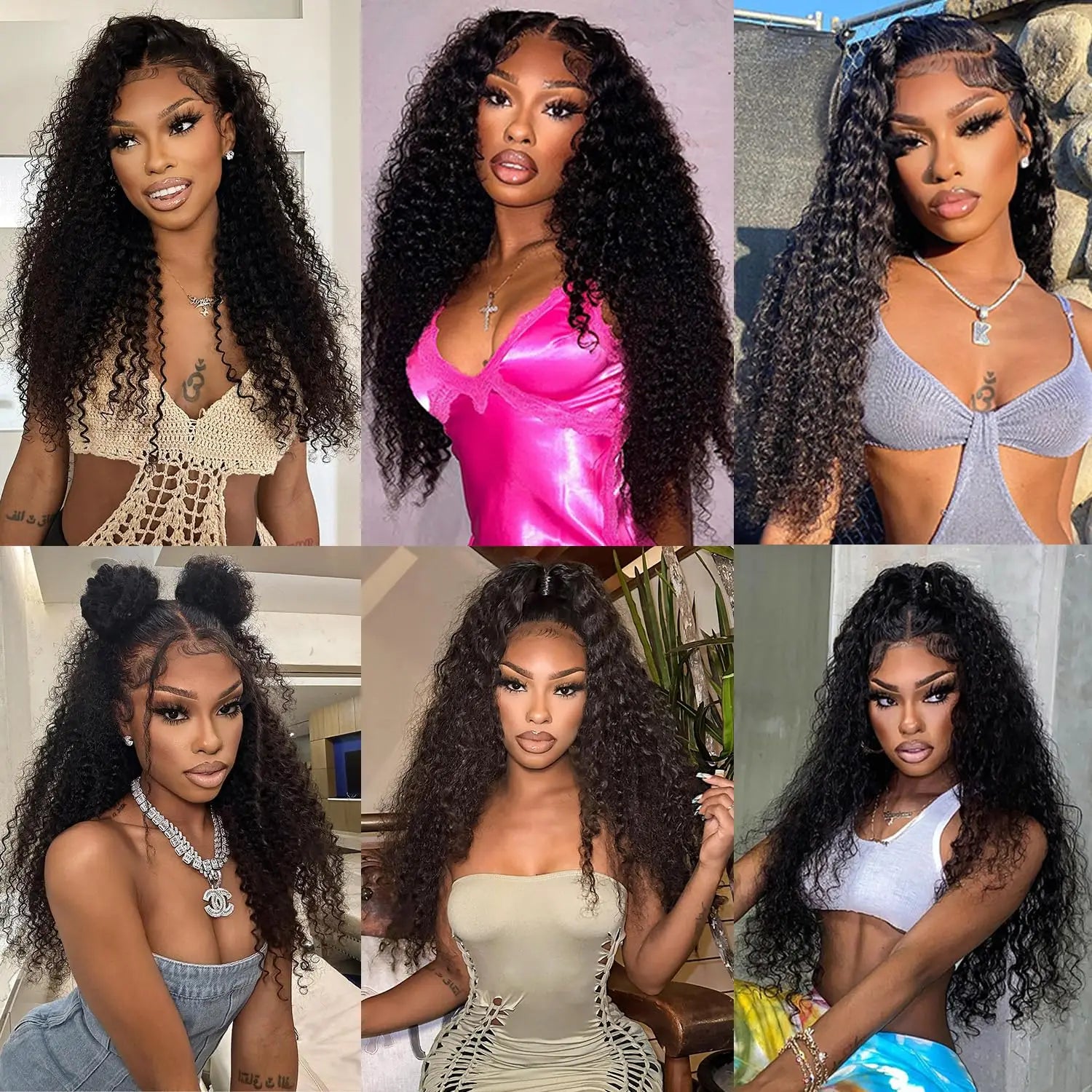 Atikual Hair Brazilian Kinky Curly Virgin Hair 3 Bundles Deal Afro Kinky Curly Brazilian Human Hair Weave Extension