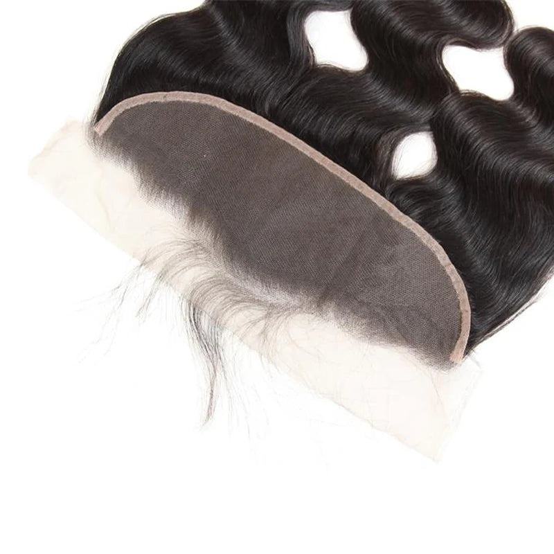 Atikual HD Transparent Lace Frontal Body Wave 13x4 Ear to Ear Lace Frontal Human Hair 12A Quality