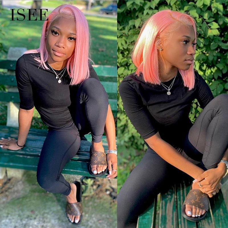 Atikual Blonde 613 Lace Front Wigs 13X6 Hd Lace Wig Blonde 613 Bob Cut Wig Blonde Straight Short Bob Good Human Hair Wigs