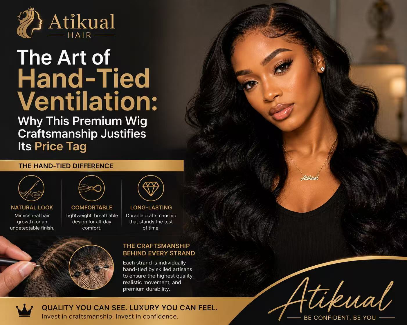 The Art of Hand-Tied Ventilation: Why This Premium Wig Craftsmanship Justifies Its Price Tag