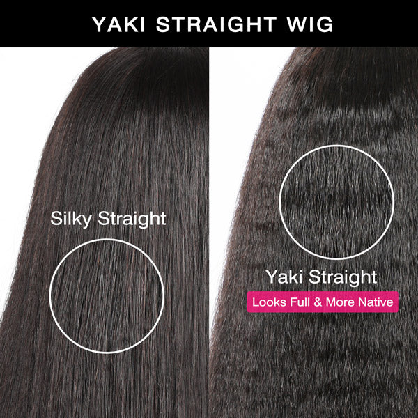 Atikual Wear Go Glueless Wigs Pre Cut Lace Kinky Straight 7x5 HD Lace Closure Bob Wigs 100% Human Hair
