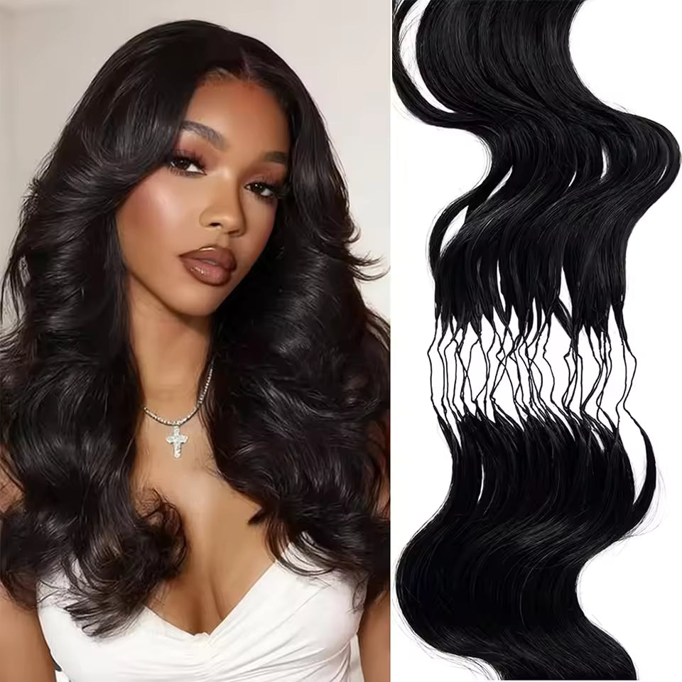 Atikual Pre-Separated Loose Deep Crochet Human Hair | Salon-Quality Boho Hair Braids