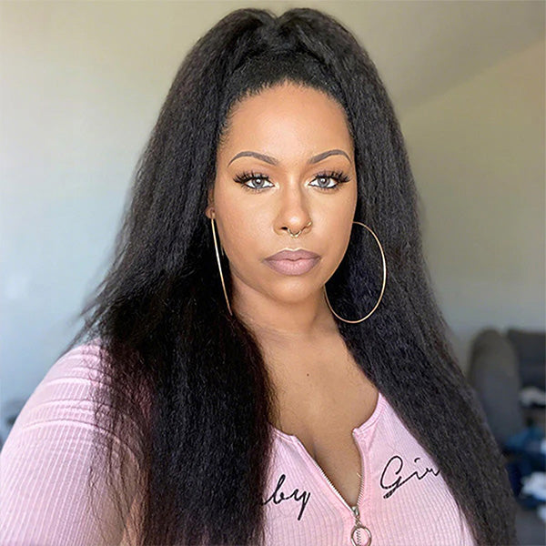 Atikual Natural Kinky Straight Crochet Human Hair Lightweight Micro Twists Pre‑Separated for Easy Styling