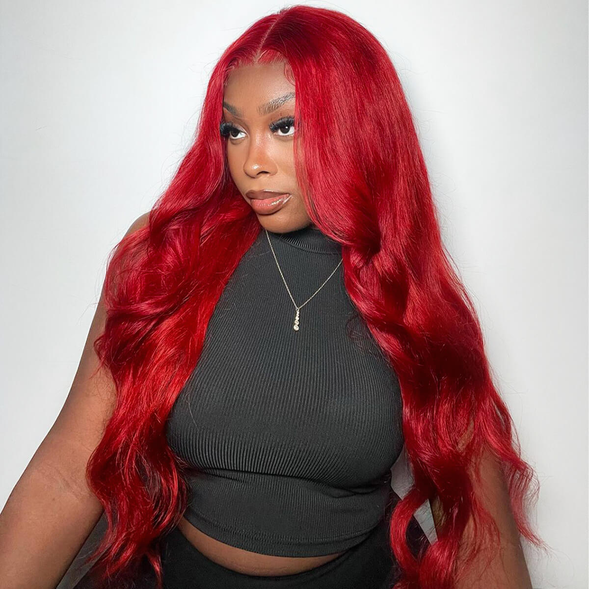 Upgrade 6×5 Pre-cut Hd Lace Wig Red Wear & Go Glueless Wig 180% Density Pre-plucked