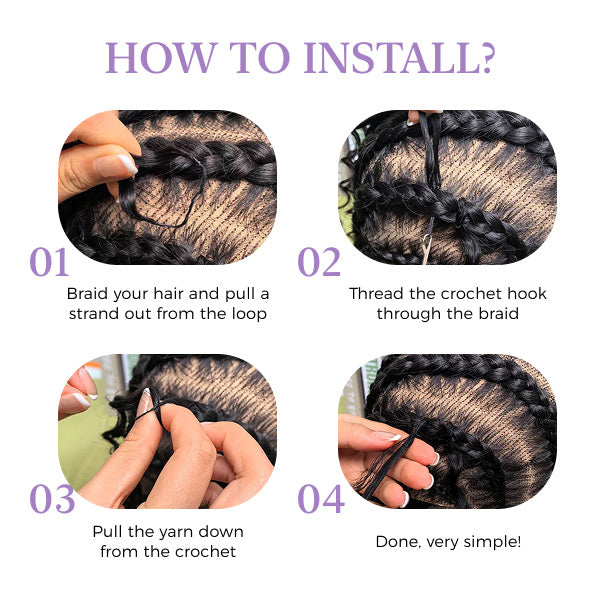 Atikual Premium Burmese Curly Crochet Human Hair Soft Defined Curls Natural Look for Effortless Everyday Glam