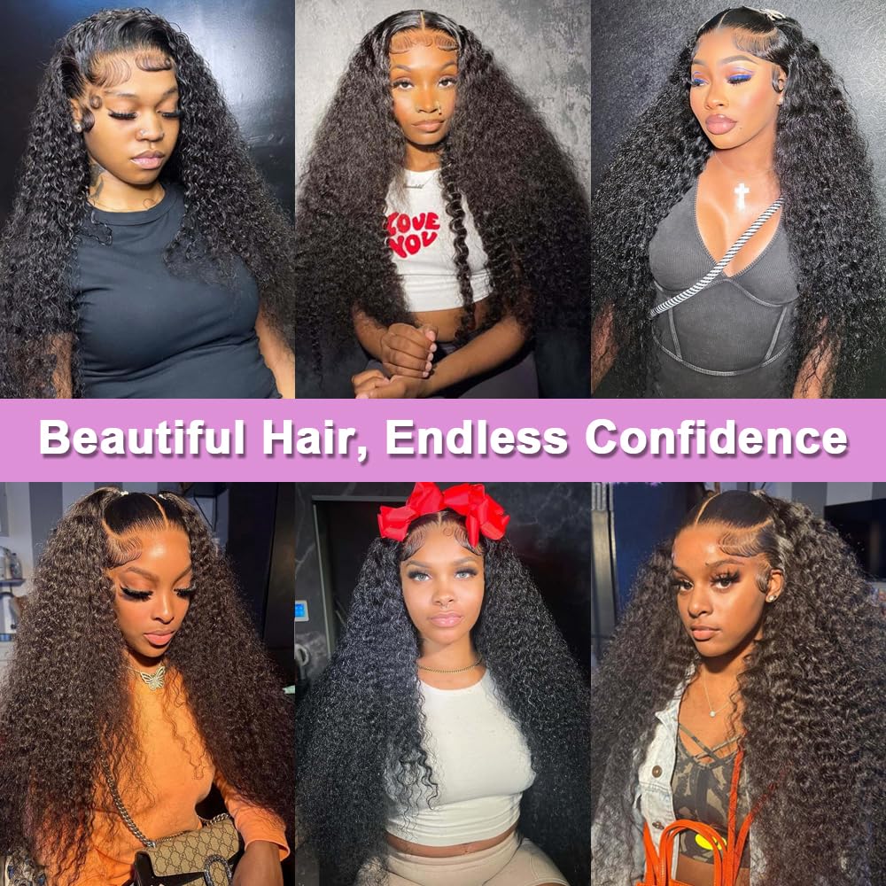 Atikual Hair Wet And Wavy Human Hair Weave Bundles Brazilian Virgin Hair Water Wave 3 Bundles Natural Hair