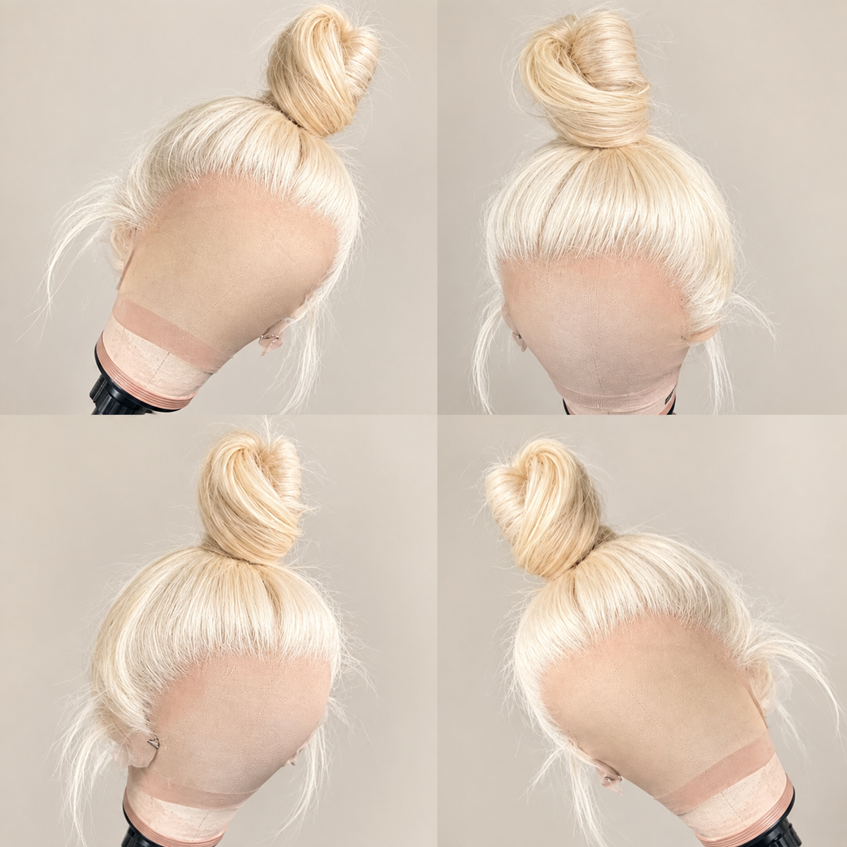 Atikual 613 Blonde 360 Lace Frontal Wig Transparent Lace 150% Density Human Hair Flash Sale