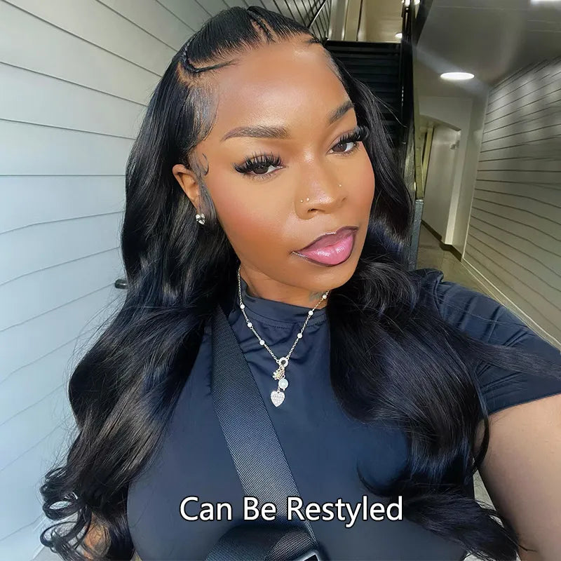 Atikual Pre-Braided Glueless Silky Straight Wig 9×6 Pre Everything Flexi-Fit Cap with Pre-Bleached Knots